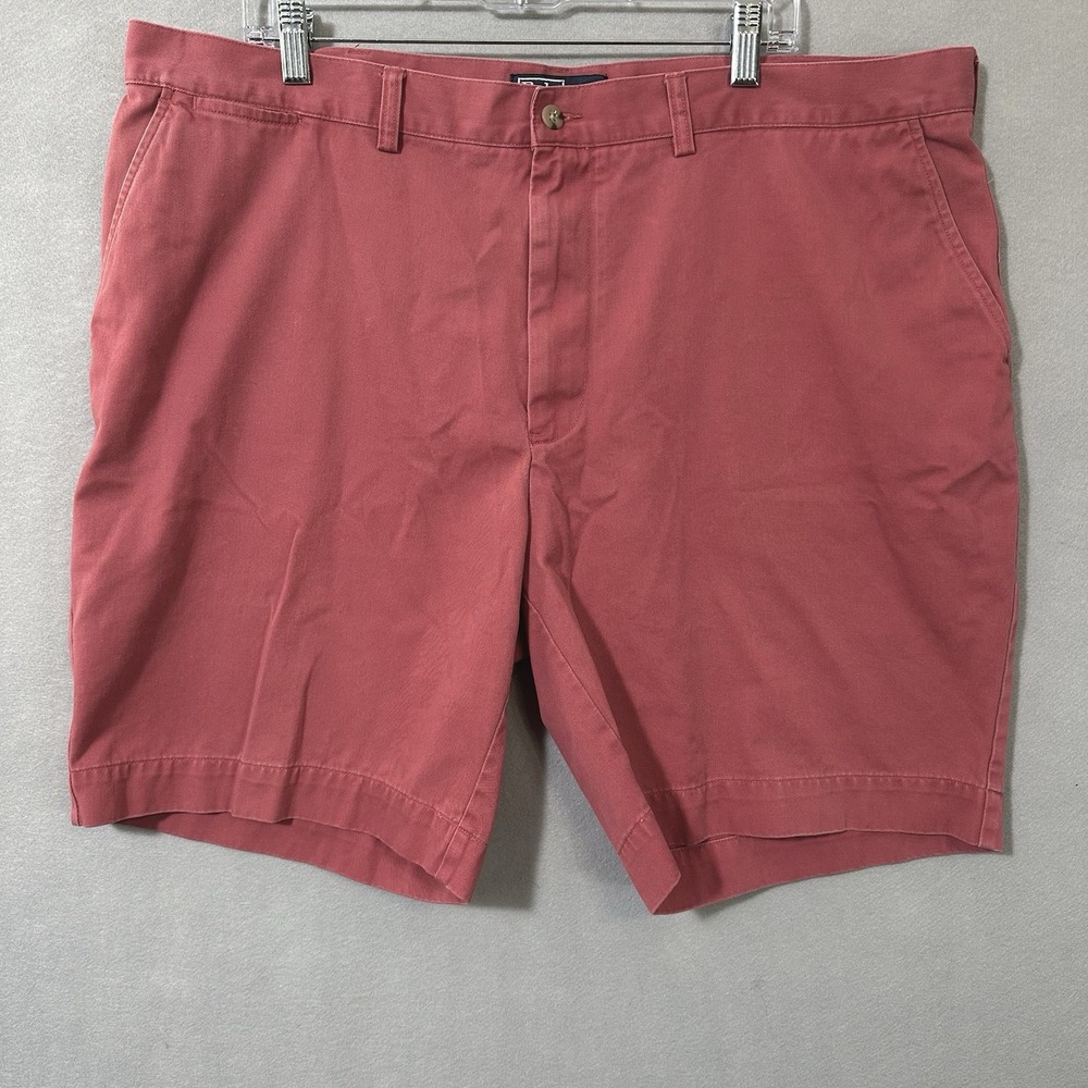 Vtg Polo Ralph Lauren Flat Front Shorts Salmon Cotton Men's 42 ( Fits 41) 90's